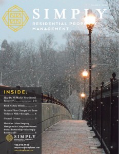 February magazine cover